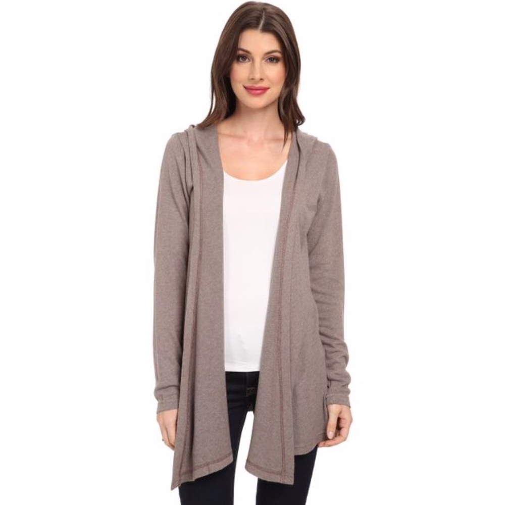 Allen Allen Mushroom Cardigan